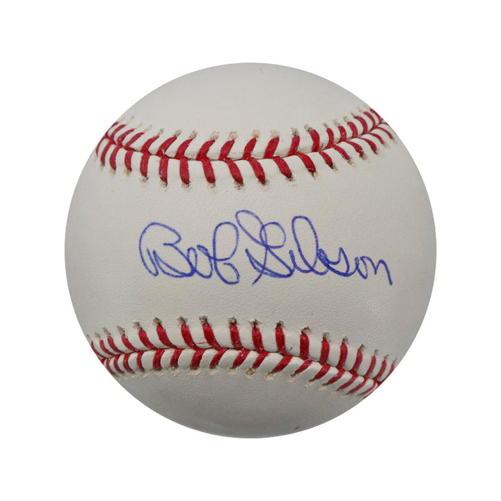Bob Gibson St. Louis Cardinals Autographed Signed OMLB Baseball (MLB Auth)