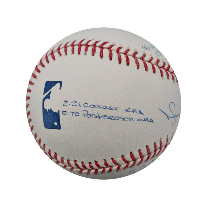 Mariano Rivera New York Yankees Autographed Signed 11 Inscription OMLB Baseball LE 96/142 (Steiner COA)
