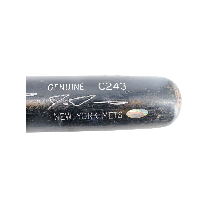 Ike Davis New York Mets Game Used Louisville Slugger Baseball Bat Autographed Signed Inscribed (Steiner Holo)