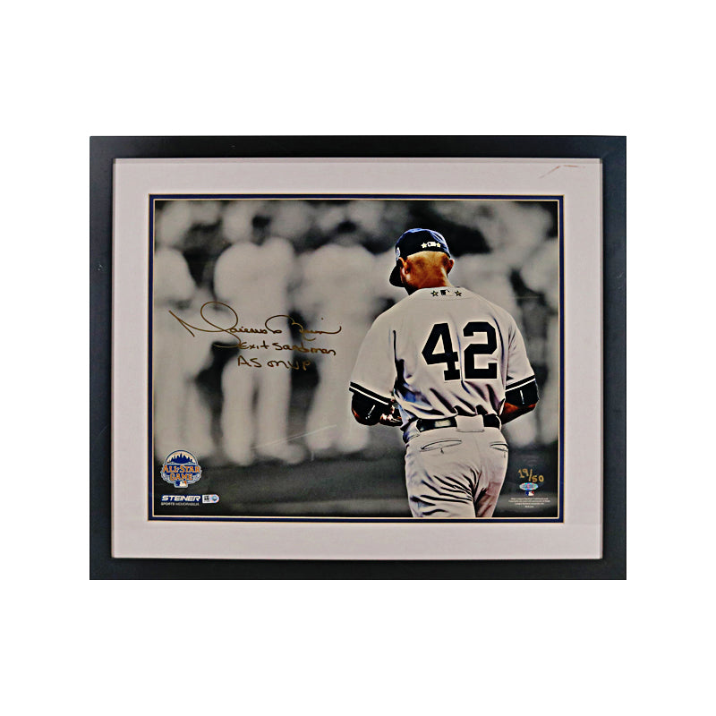 Mariano Rivera New York Yankees 2013 All Star Game Autographed Signed Inscribed 16x20 Photo Framed LE /50 (Steiner COA)
