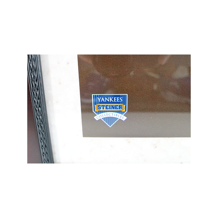 Mariano Rivera New York Yankees Framed Subway Sign w/Dirt (Steiner COA)