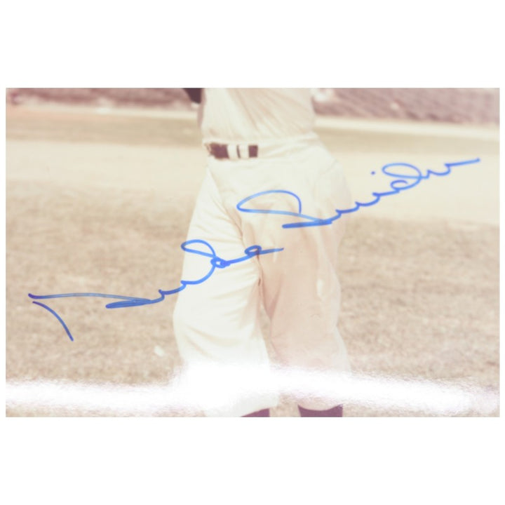 Duke Snider Brooklyn Dodgers Autographed 8x10 Photo JSA COA