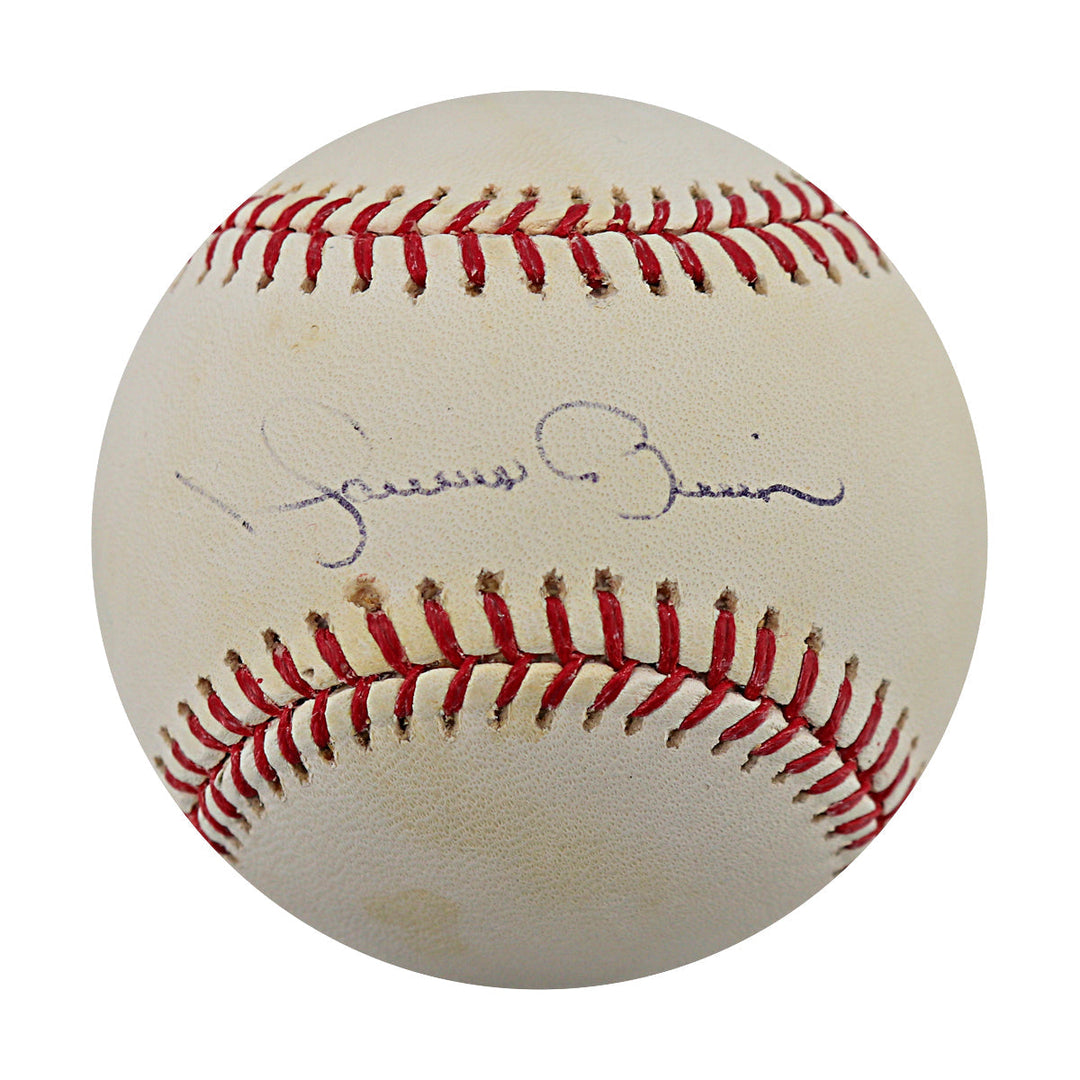 Mariano Rivera New York Yankees Autographed Signed Yankee Stadium Final Season Logo Baseball (Stars & Pinstripes LOA)