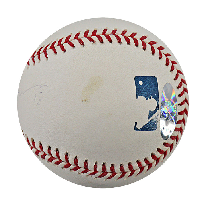 Johnny Damon Yankees Red Sox A's Royals Autographed Signed OMLB Baseball (All American Collectibles COA)