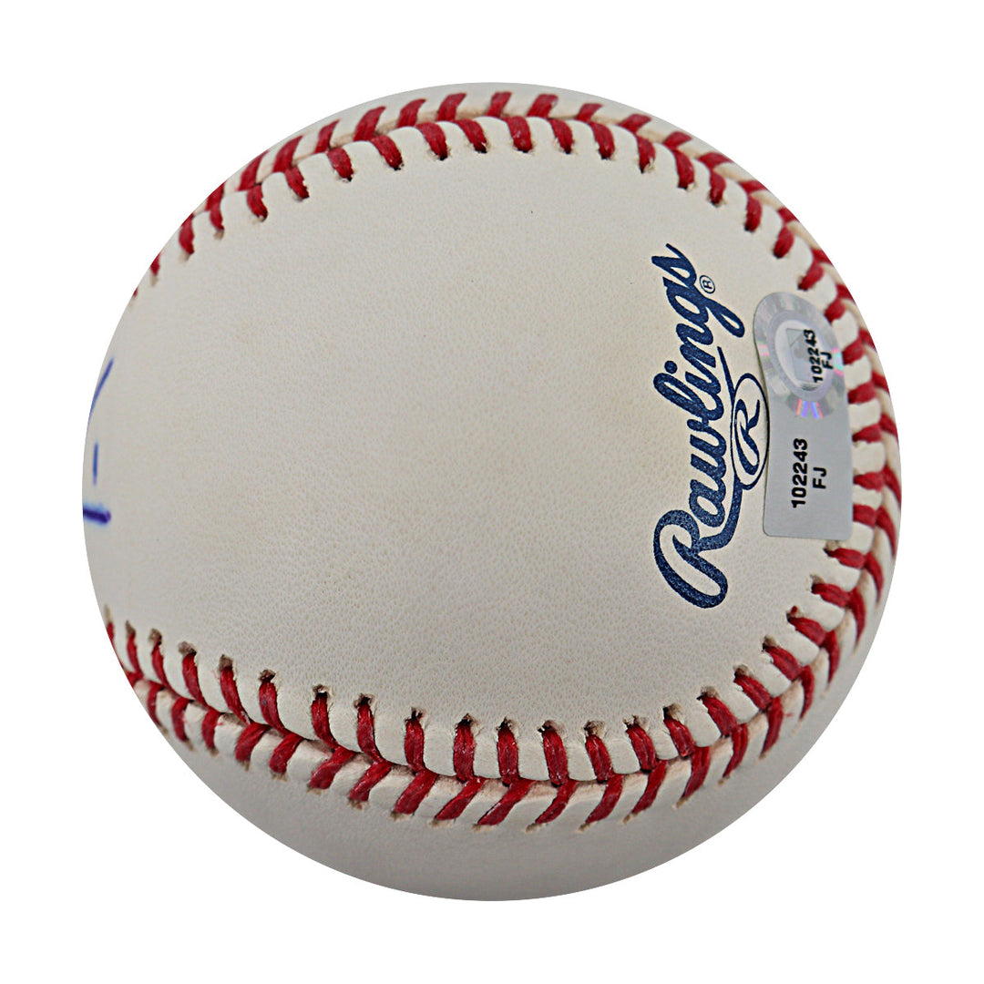 Dallas Braden Oakland Athletics Autographed Signed Inscribed OMLB Baseball Perfect Game (MLB Holo #FJ102243)