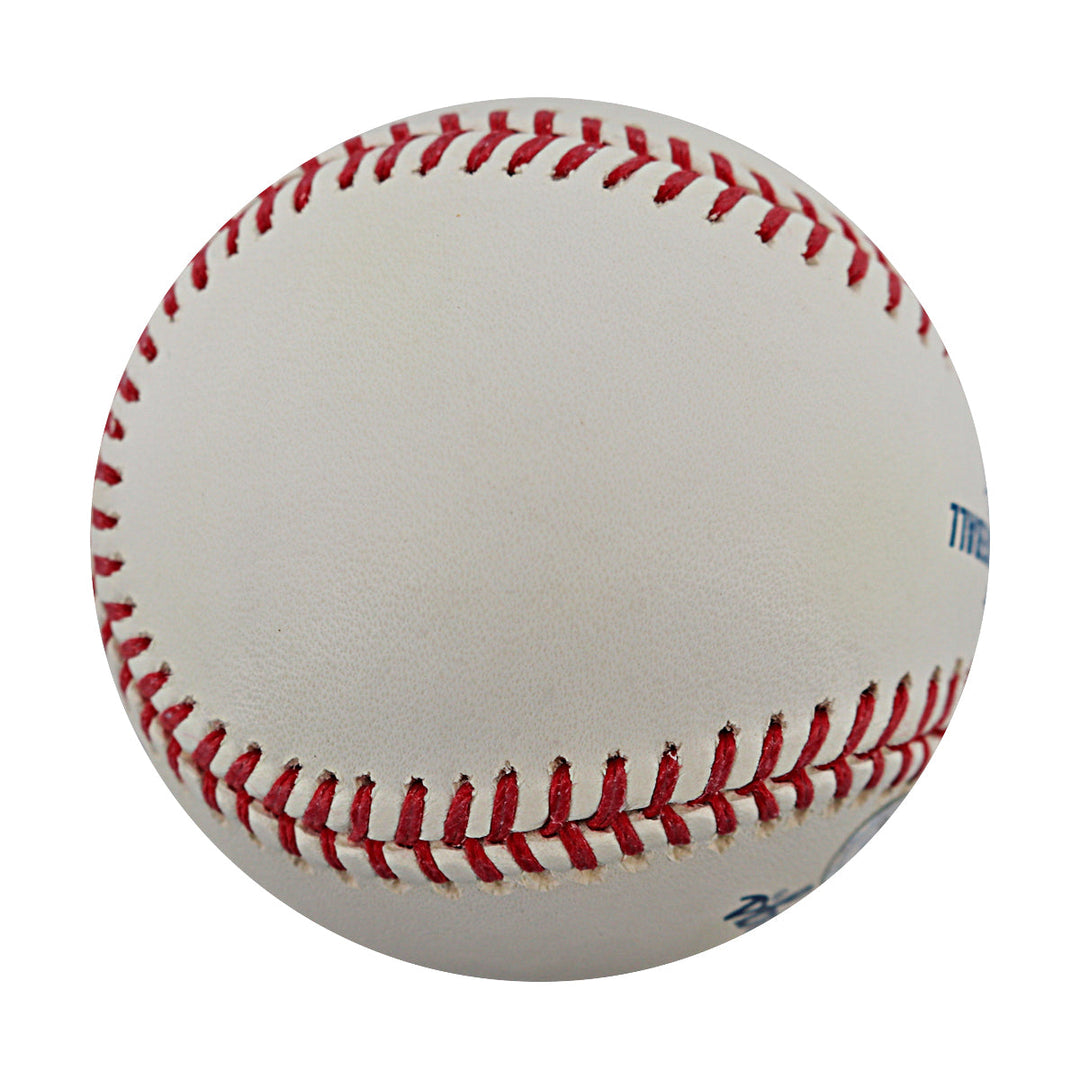 Dallas Braden Oakland Athletics Autographed Signed Inscribed OMLB Baseball Perfect Game (MLB Holo #FJ102243)