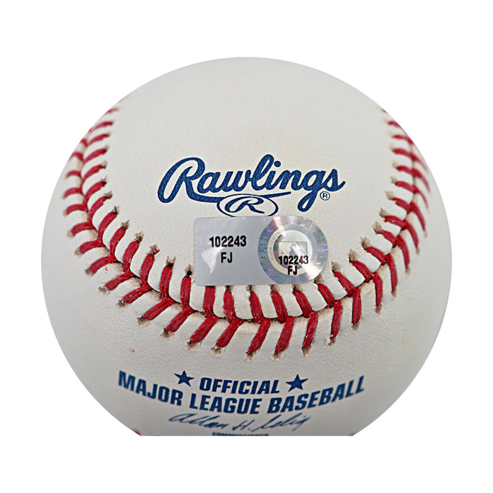 Dallas Braden Oakland Athletics Autographed Signed Inscribed OMLB Baseball Perfect Game (MLB Holo #FJ102243)