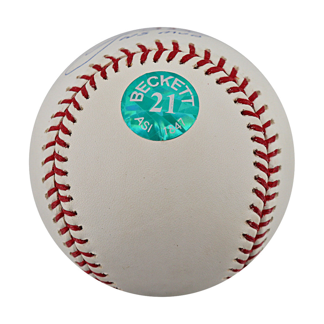 Josh Beckett Boston Red Sox Autographed Signed Inscribed WS MVP OMLB Baseball (Josh Beckett Holo)