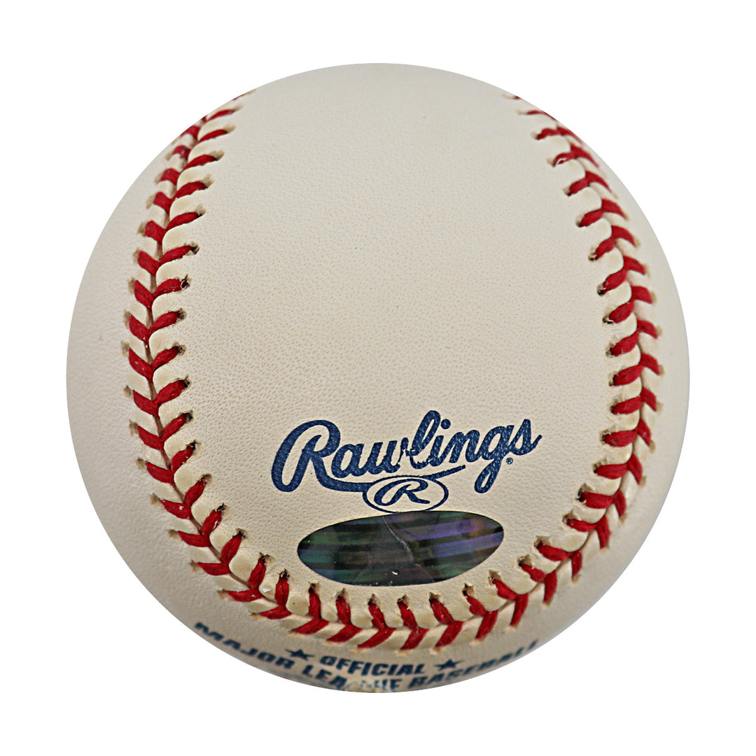 Derek Jeter New York Yankees Autographed Signed OMLB Baseball - Screw Hole In Back (MLB Auth #AR092429)