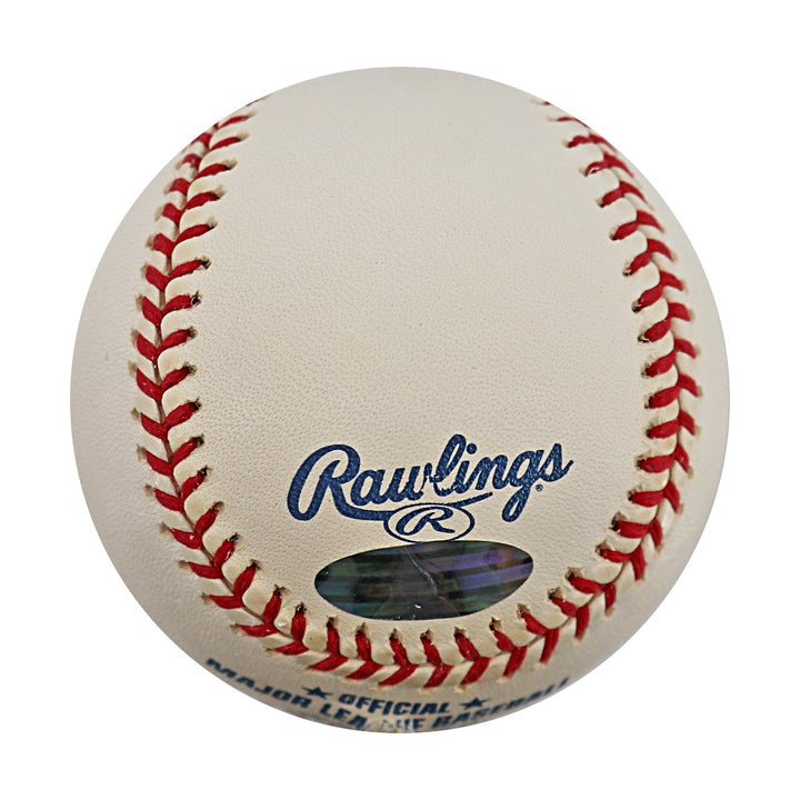 Derek Jeter New York Yankees Autographed Signed OMLB Baseball - Screw Hole In Back (MLB Auth #AR092429)