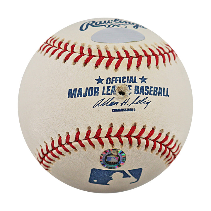 Derek Jeter New York Yankees Autographed Signed OMLB Baseball - Screw Hole In Back (MLB Auth #AR092429)