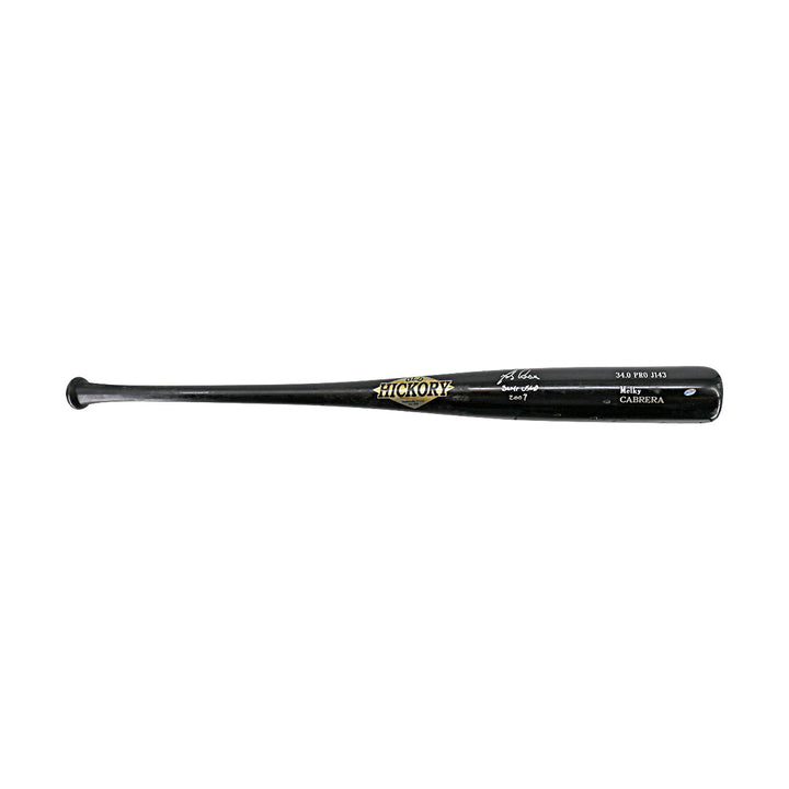 Melky Cabrera New York Yankees Autographed Signed Inscribed Game Used 2007 Old Hickory Professional Model Bat (All American Collectibles COA)