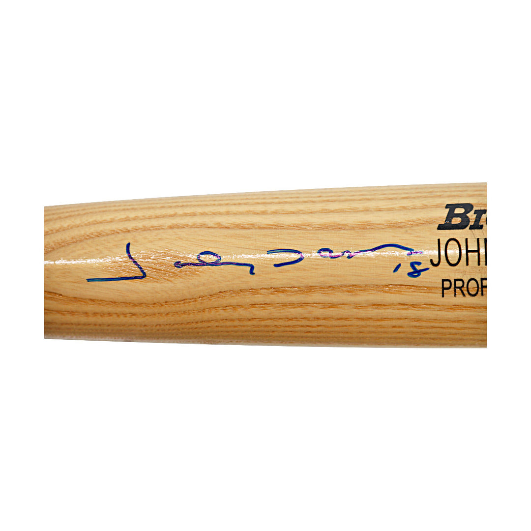 Johnny Damon Yankees Red Sox Royals Athletics Tigers Rays Autographed Signed Rawlings Big Stick Professional Model Bat (All American Collectibles COA)