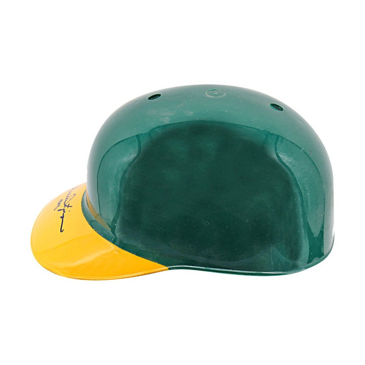 Rollie Fingers Oakland Athletics Autograph Signed Inscribed Full-Size Batting Helmet (JSA COA #CE17461) 