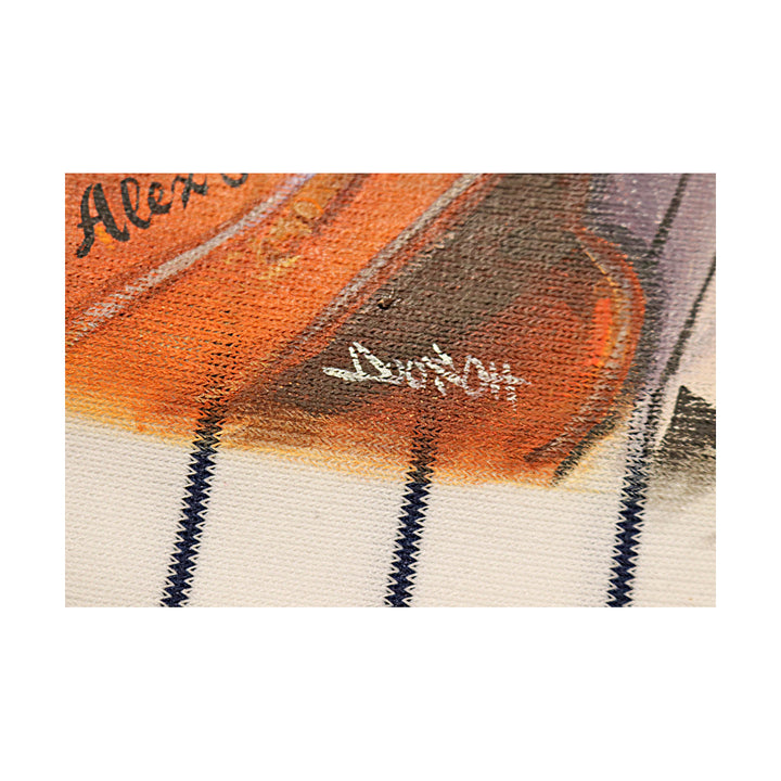 Alex Rodriguez New York Yankees Autographed Signed Inscribed I Love NY Russell Authentic Painted Jersey (All American Collectibles LOA)