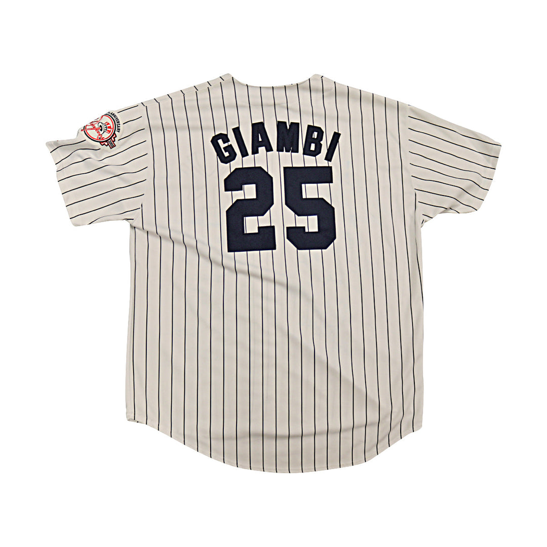 New York Yankees 100th Anniversary Team Autographed Signed Russell Authentic Jersey 25 Autos (All American Collectibles COA)
