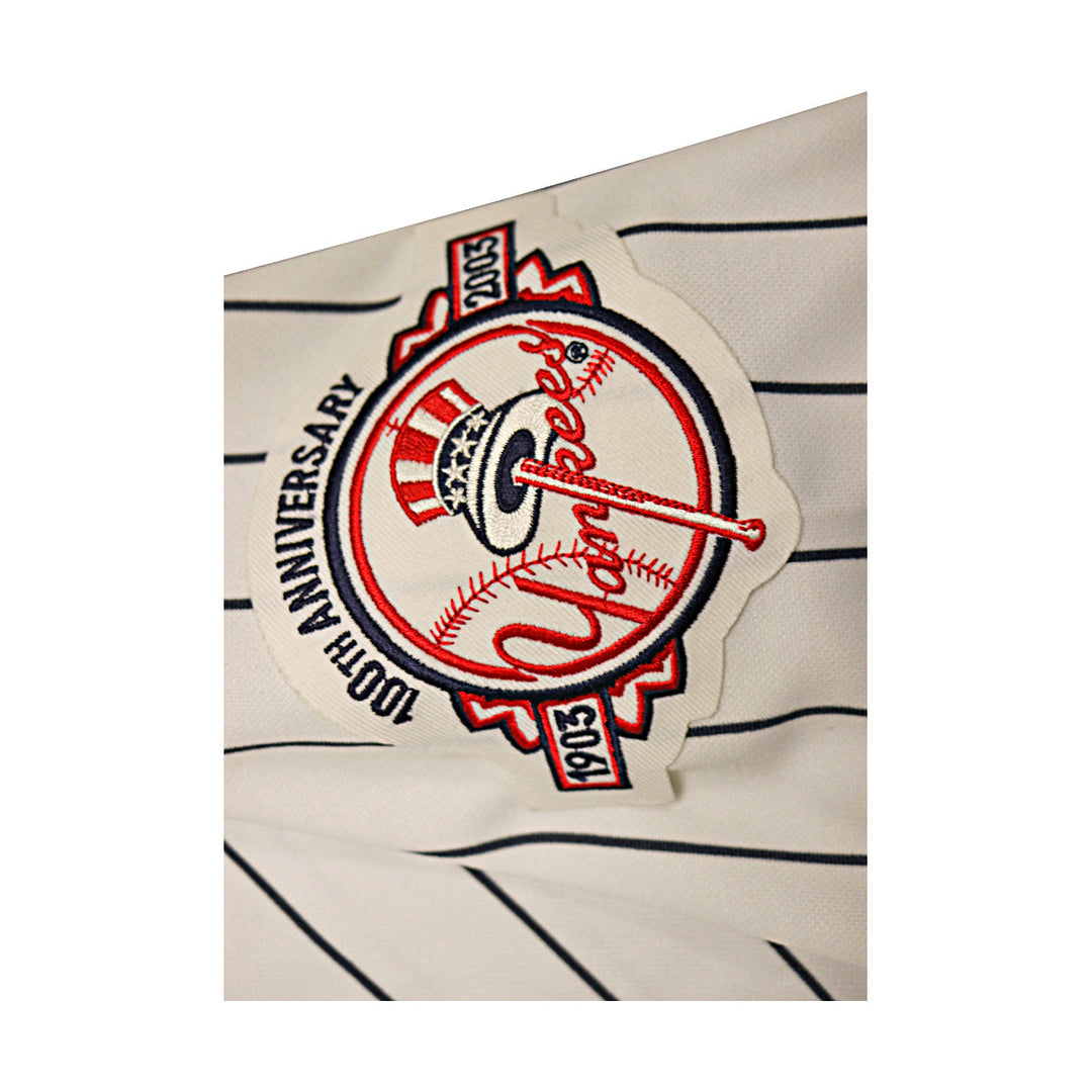 New York Yankees 100th Anniversary Team Autographed Signed Russell Authentic Jersey 25 Autos (All American Collectibles COA)