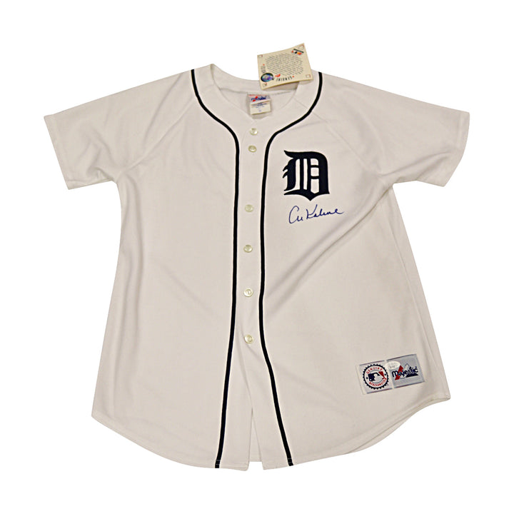 Al Kaline Detroit Tigers Autograph Signed Official Majestic Home Jersey (JSA COA #CE17452)