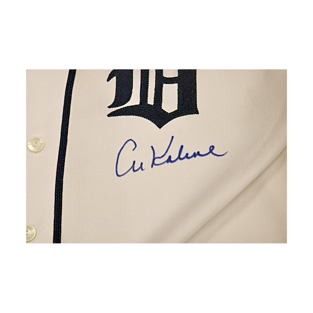 Al Kaline Detroit Tigers Autograph Signed Official Majestic Home Jersey (JSA COA #CE17452)