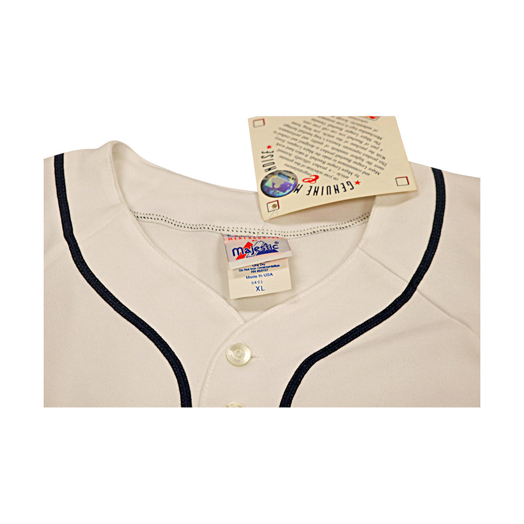 Al Kaline Detroit Tigers Autograph Signed Official Majestic Home Jersey (JSA COA #CE17452)