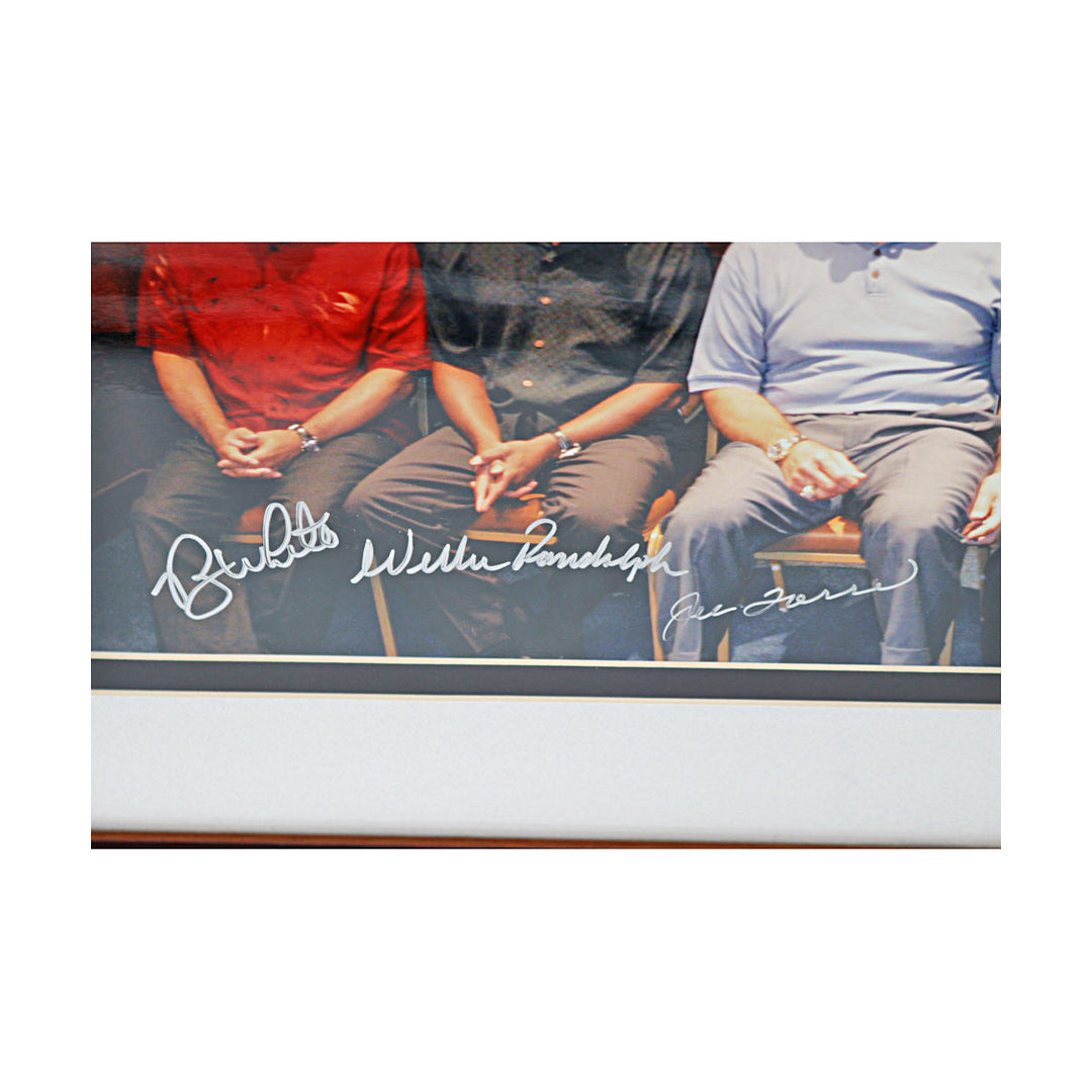 Torre, Stottlemyre, Sterling New York Yankees Multi Signed Autographed 12x18 Framed Photo (All American Collectibles COA)