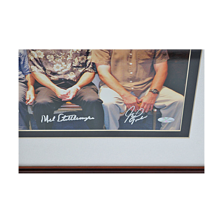 Torre, Stottlemyre, Sterling New York Yankees Multi Signed Autographed 12x18 Framed Photo (All American Collectibles COA)