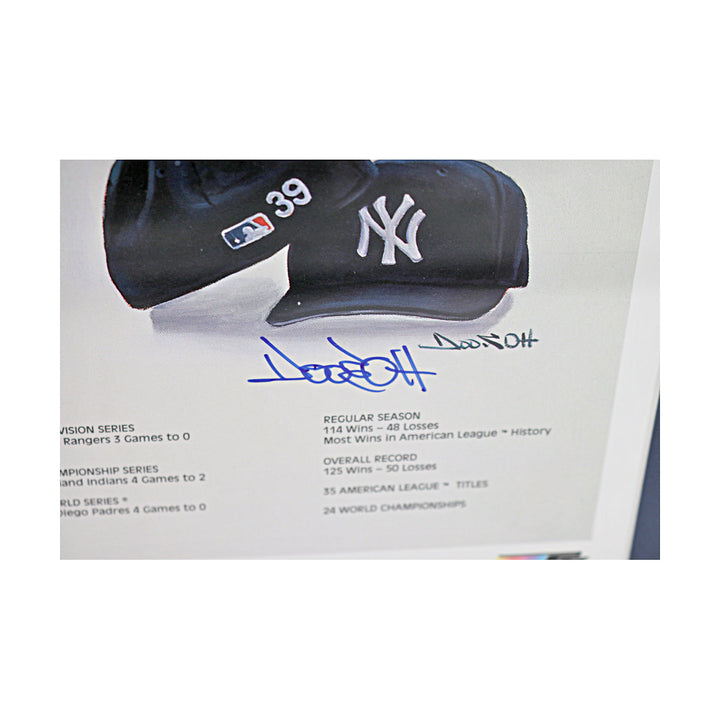 David Cone, Joe Girardi, Doo S Oh New York Yankees Autographed Signed 1998 New York Yankees Dream Season Lithograph (JSA COA #CE61143)