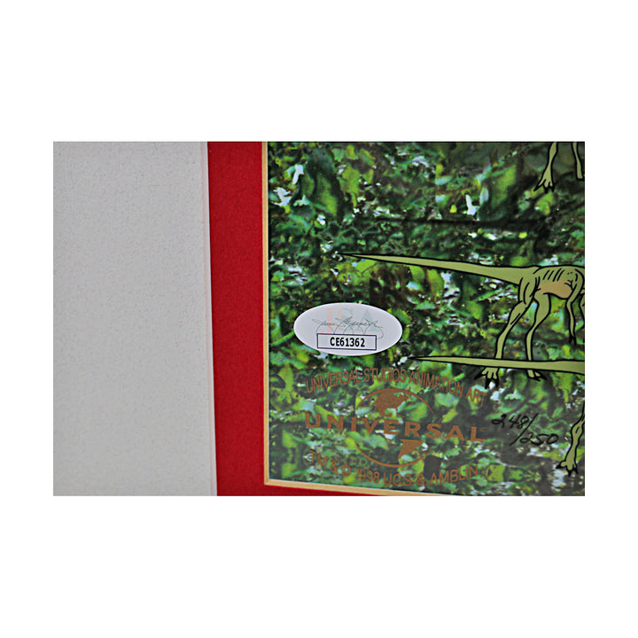 Jeff Gordon Autographed Signed Matted 19x22 Photo (JSA COA #CE61362)