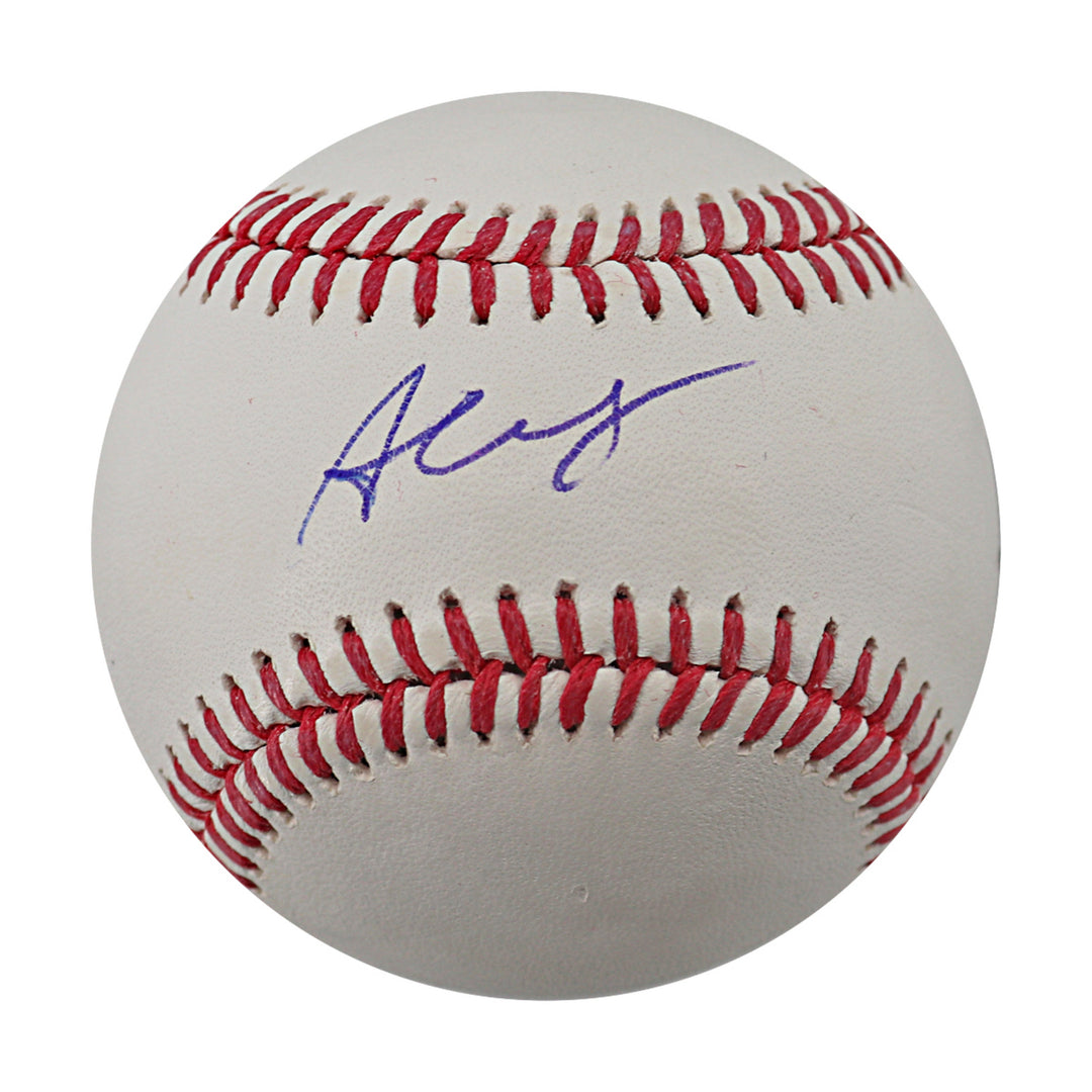 Austin Wells New York Yankees Autographed OMLB Baseball Fanatics/MLB Auth