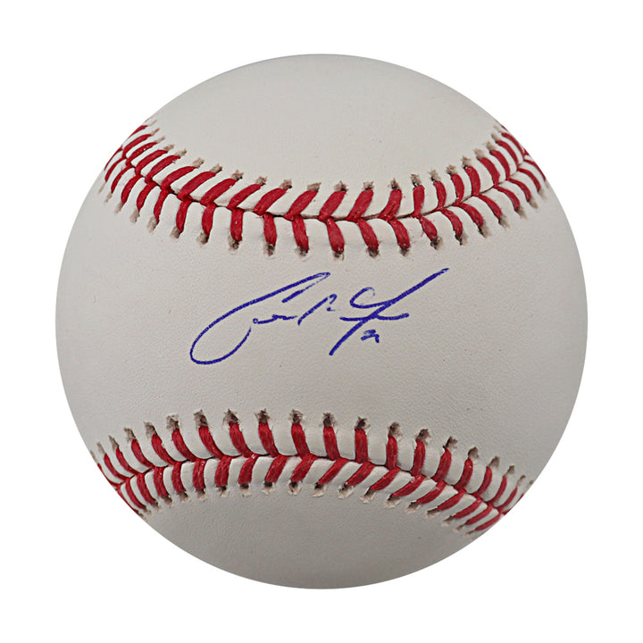 Christian Yelich Milwaukee Brewers Autographed OMLB Baseball Fanatics/MLB Auth