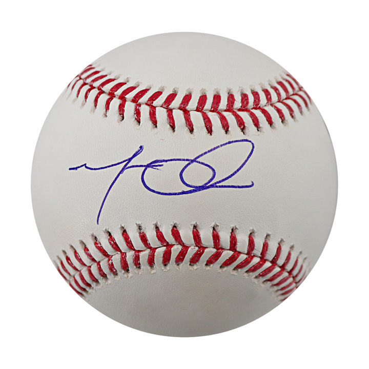 Matt Olson Atlanta Braves OMLB Autographed Baseball Fanatics/MLB Auth