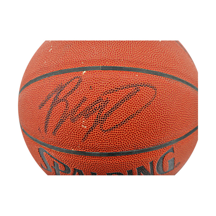 Oscar Robertson Milwaukee Bucks Autographed Signed Spalding Basketball JSA COA
