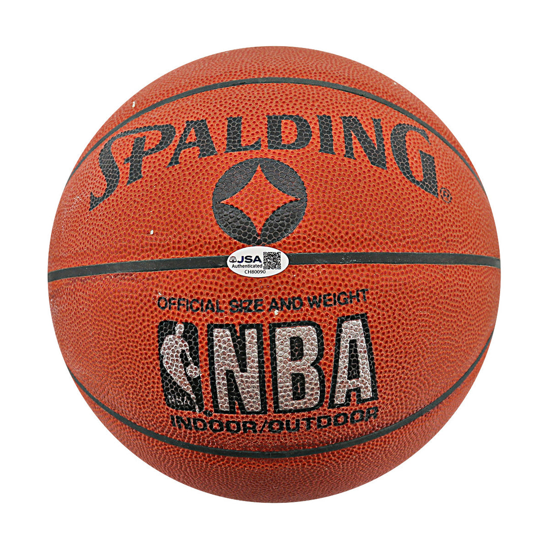 Oscar Robertson Milwaukee Bucks Autographed Signed Spalding Basketball JSA COA