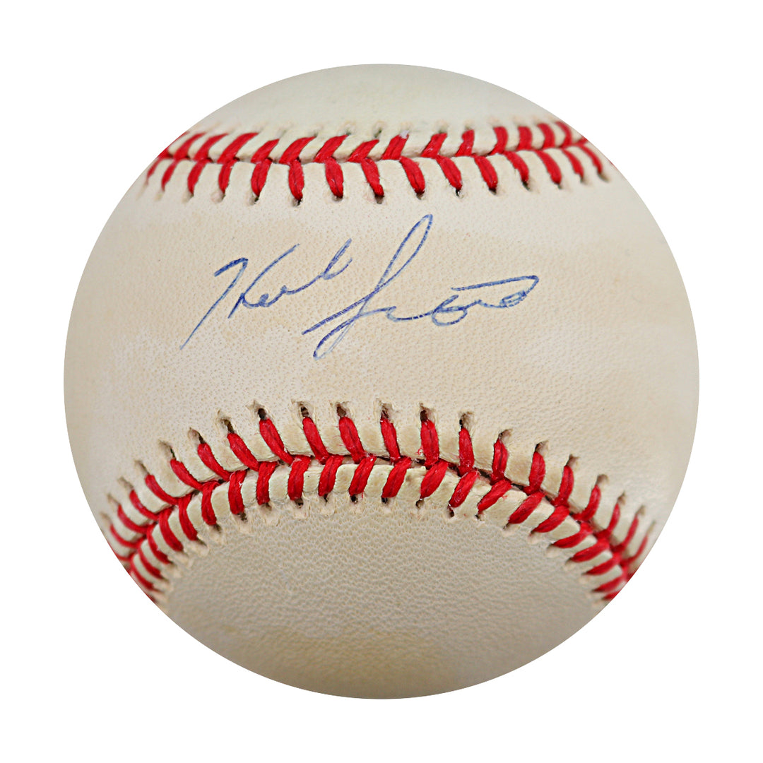 Herb Score Indians White Sox Autographed OAL Baseball JSA COA