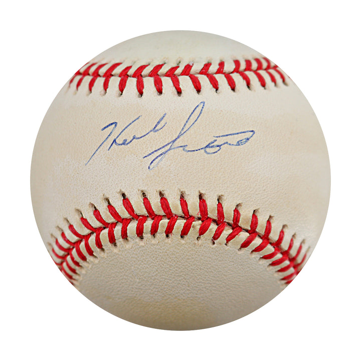 Herb Score Indians White Sox Autographed OAL Baseball JSA COA