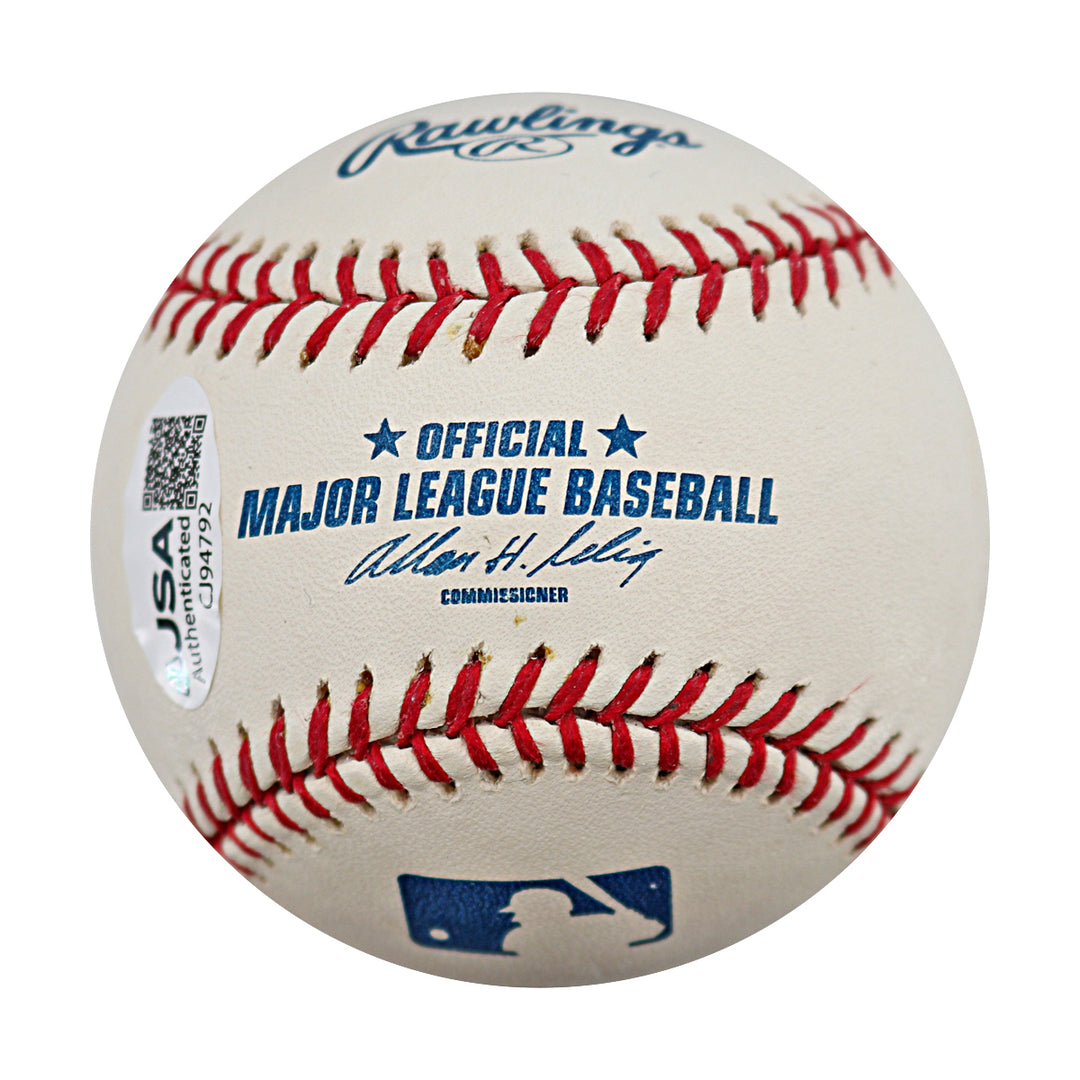Sammy Sosa Chicago Cubs Autographed OMLB Baseball JSA COA