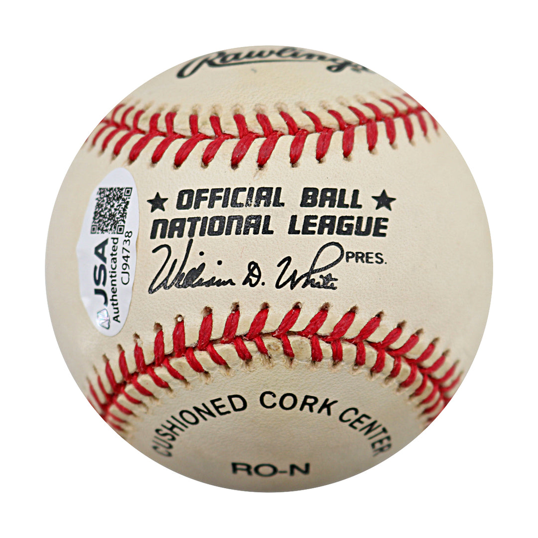 Raul Mondesi Los Angeles Dodgers Autographed ONL Baseball JSA COA