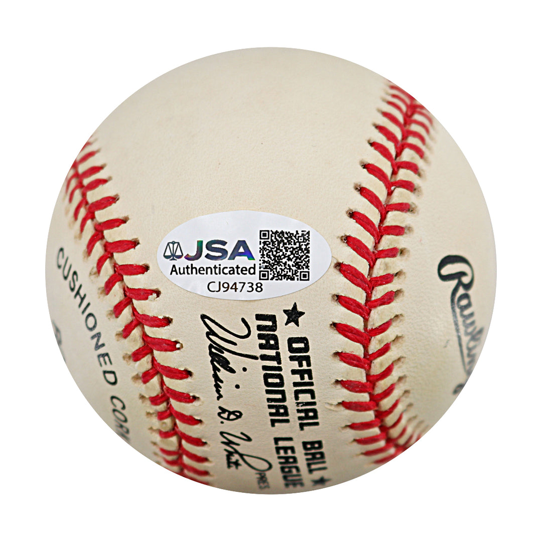 Raul Mondesi Los Angeles Dodgers Autographed ONL Baseball JSA COA