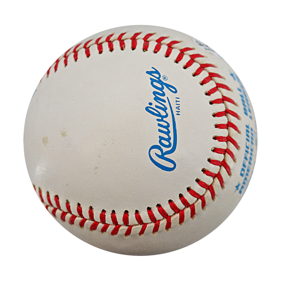 Carlton Fisk Chicago White Sox Autographed OAL Baseball JSA COA