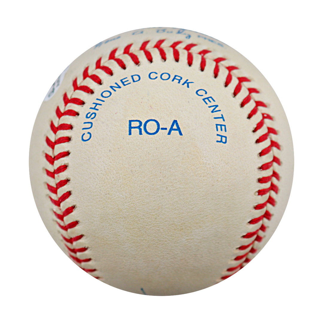 Norm Siebern Yankees Athletics Autographed OAL Baseball JSA COA