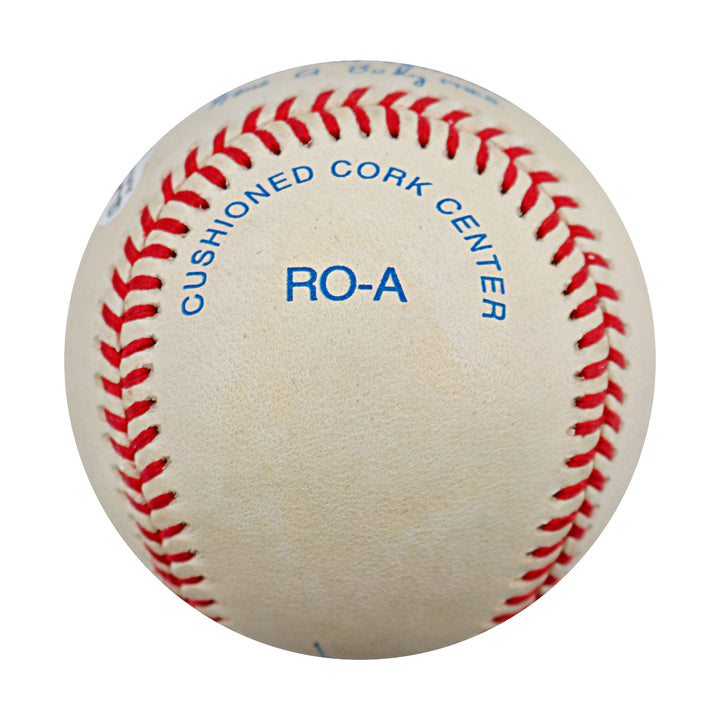Norm Siebern Yankees Athletics Autographed OAL Baseball JSA COA