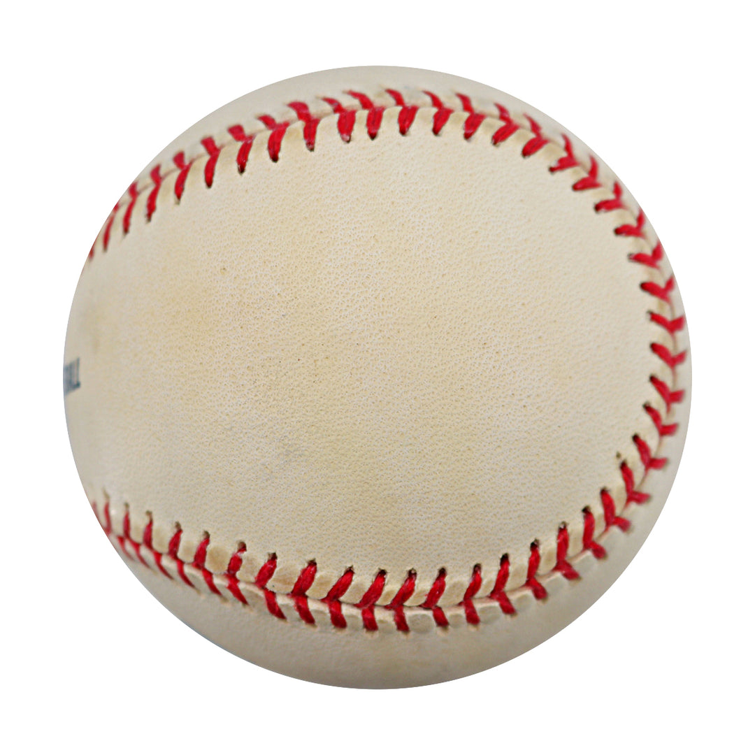 Mark McGwire Athletics Cardinals Autographed Inscribed OMLB Baseball JSA COA