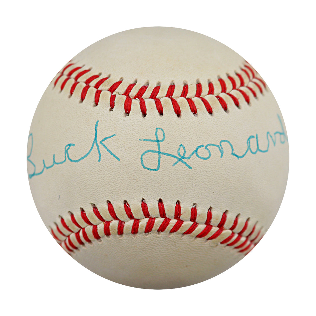 Buck Leonard Homestead Grays Autographed ONL Baseball JSA COA
