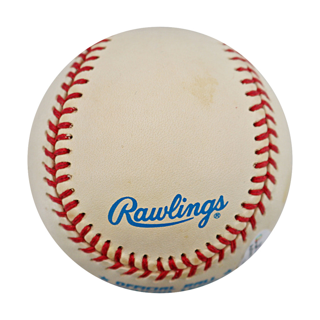 Roberto Alomar Blue Jays Orioles Indians Autographed OAL Baseball JSA COA 