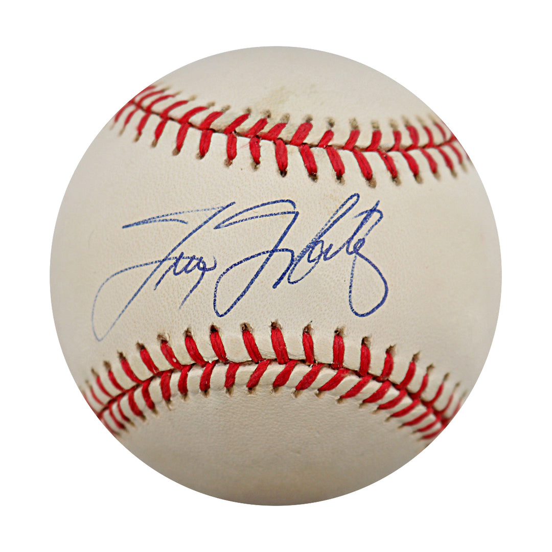 Tino Martinez Mariners Yankees Autographed OAL Baseball JSA COA