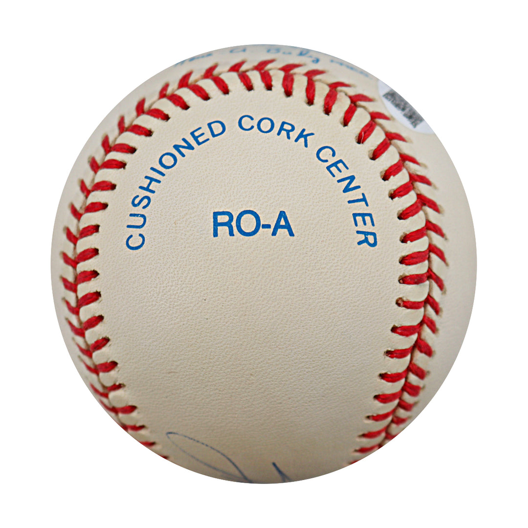Tino Martinez Mariners Yankees Autographed OAL Baseball JSA COA