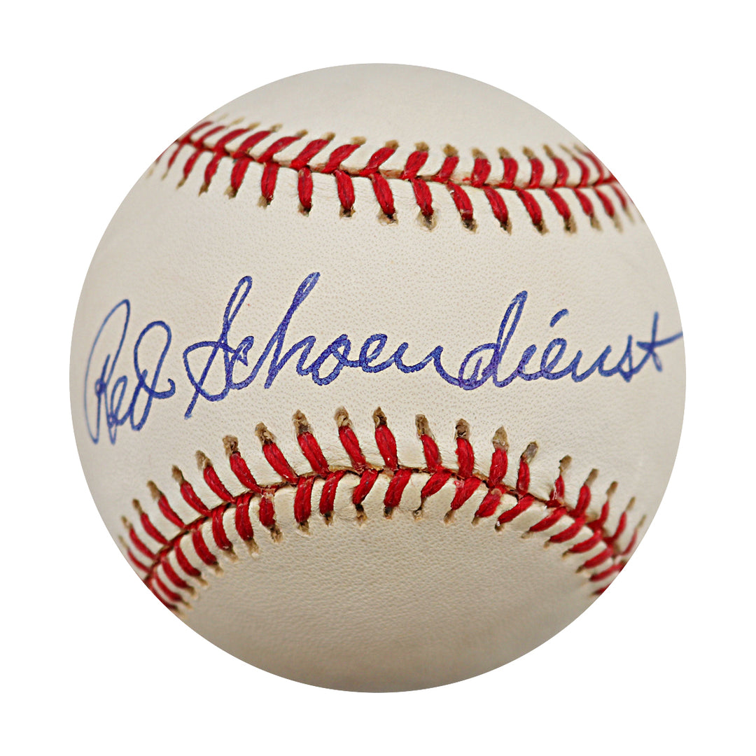 Red Schoendienst St. Louis Cardinals Autographed OAL Baseball JSA COA