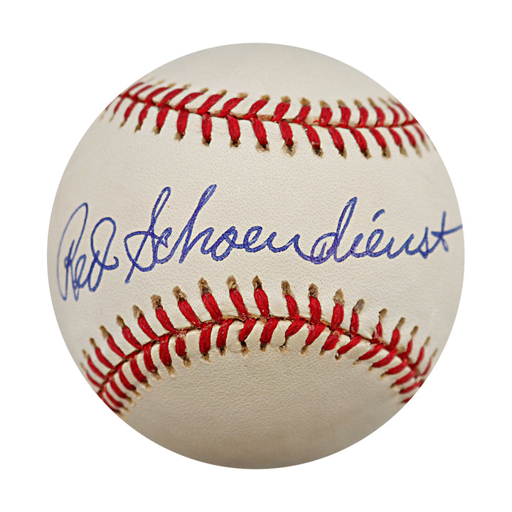 Red Schoendienst St. Louis Cardinals Autographed OAL Baseball JSA COA