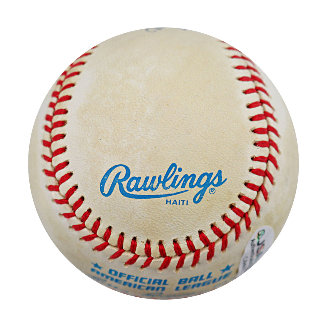 Jim Rice Boston Red Sox Autographed OAL Baseball JSA COA