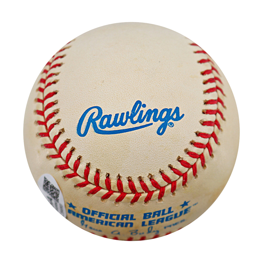 Ivan Rodriguez Texas Rangers Autographed Inscribed OAL Baseball JSA COA 